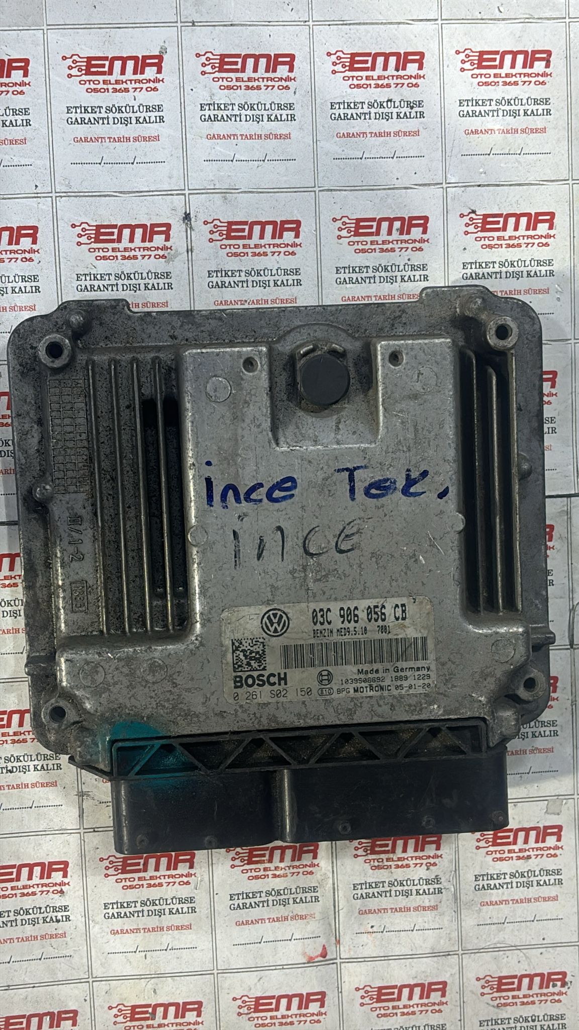 VOLKSWAGEN GOLF PASSAT JETTA  1.6 FSİ MOTOR BEYNİ 0 261 S02 150